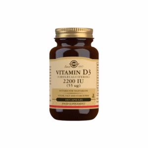 Solgar Vitamina D3 Colecalciferol 2200 UI 55 mcg 100 vcaps