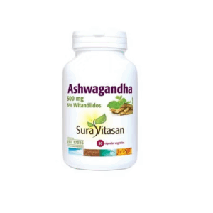 Sura Vitasan Ashwagandha Extracto 500 mg – 60 cápsulas vegetales